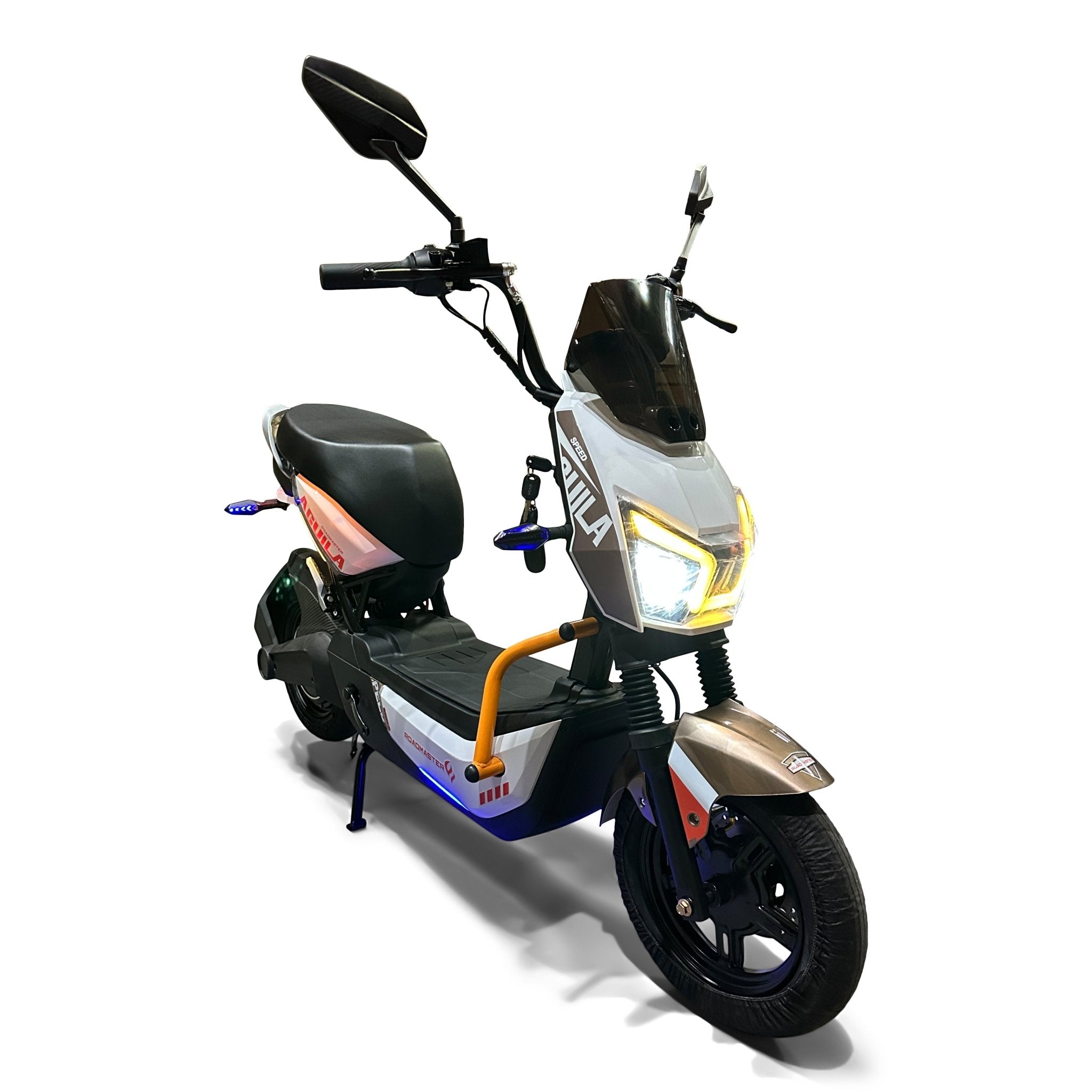 Moto Eléctrica Roadmaster Águila 45kmh 800Watts Freno Hidráulico