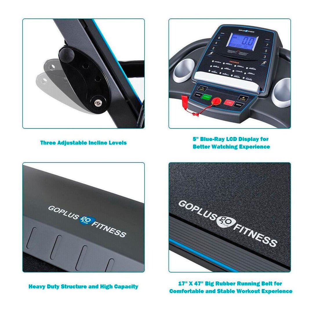 Banda Caminadora Eléctrica Go Plus - Fitness - Homesale | HS-CAGLBK