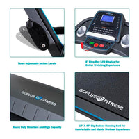 Banda Caminadora Eléctrica Go Plus - Fitness - Homesale | HS-CAGLBK
