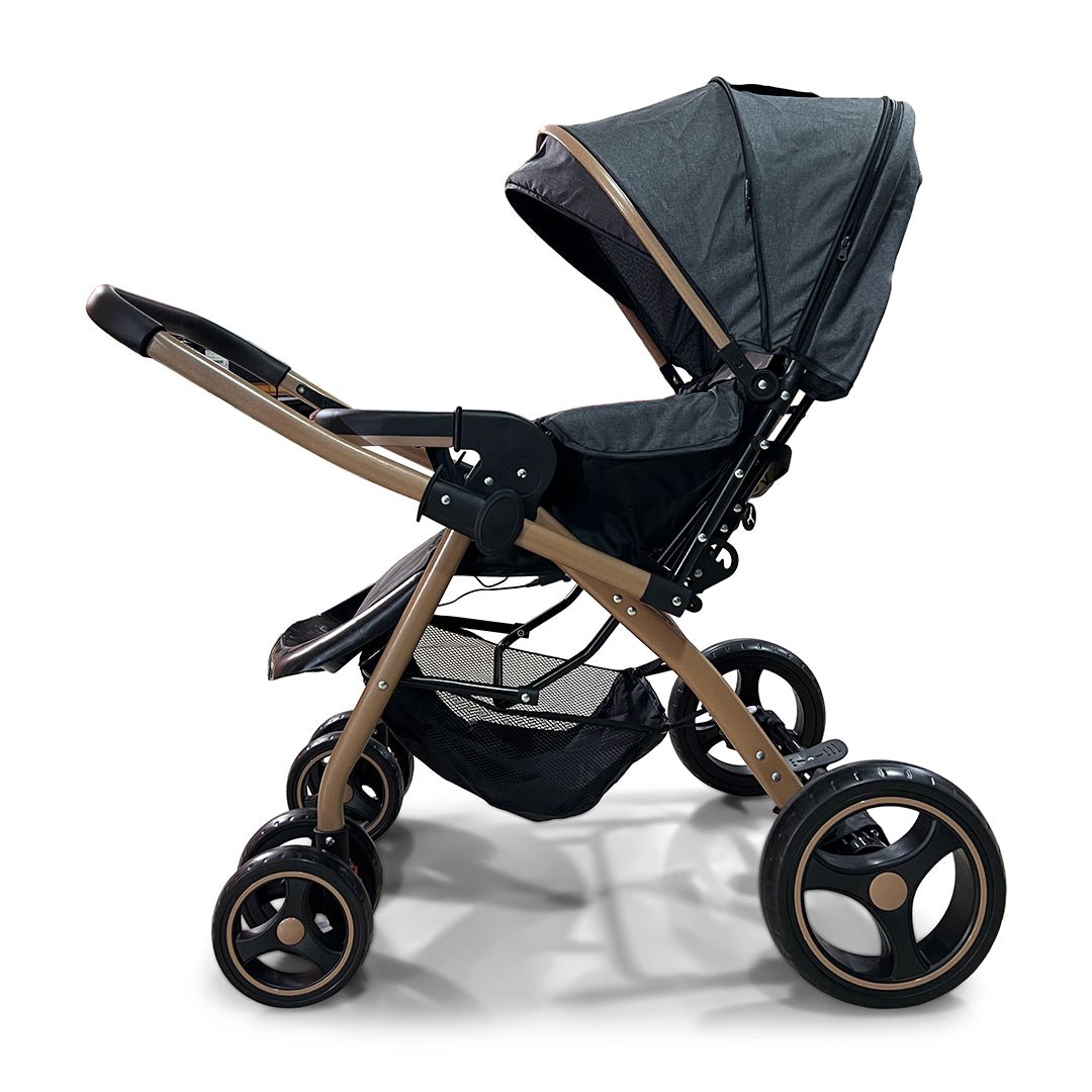 Coche Bebe XB93 Paseador Reversible Moisés Plegable - Coches para Bebes - Bambino | BB-CBXB93CR
