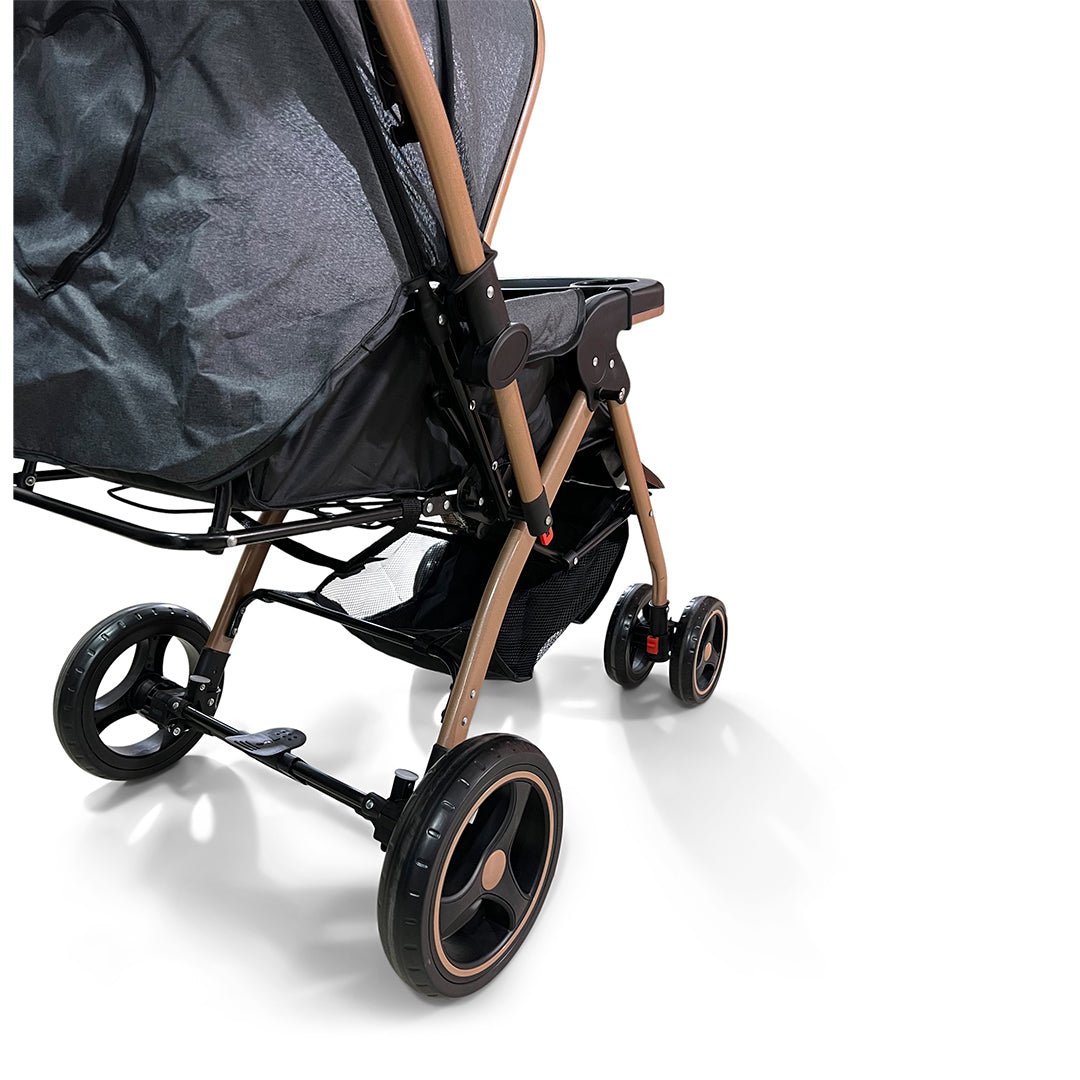 Coche Bebe XB93 Paseador Reversible Moisés Plegable - Coches para Bebes - Bambino | BB-CBXB93CR