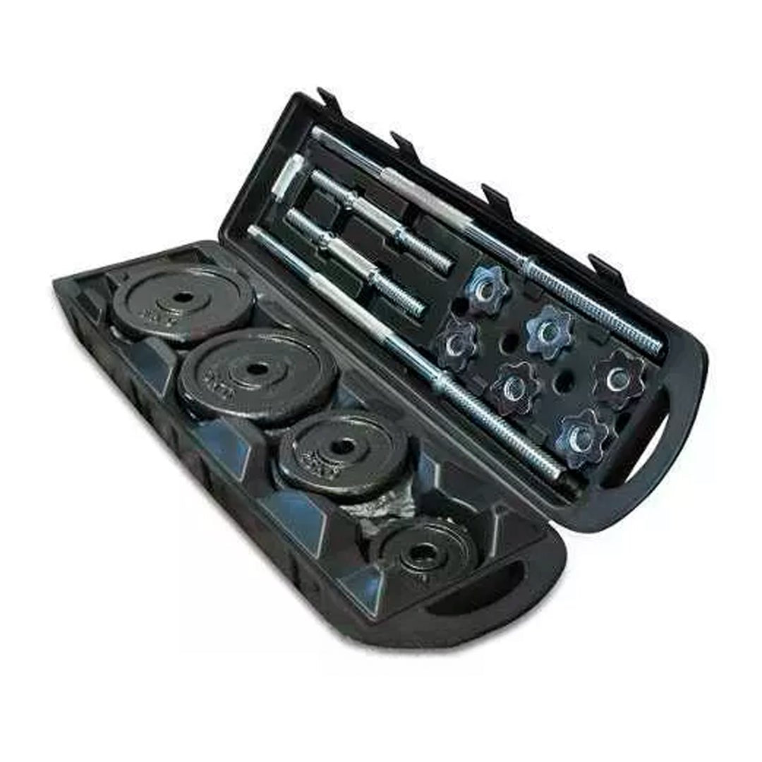 Kit de Pesas 50 KG - Fitness - Homesale | HS-PEK50BK