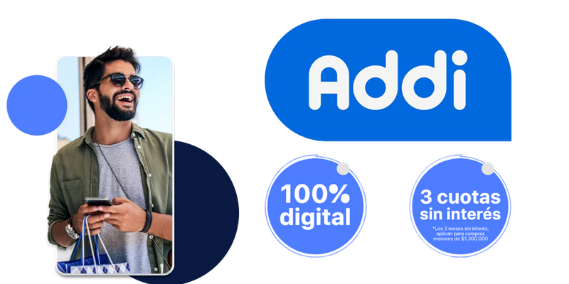 Paga hasta en 24 cuotas con Addi
