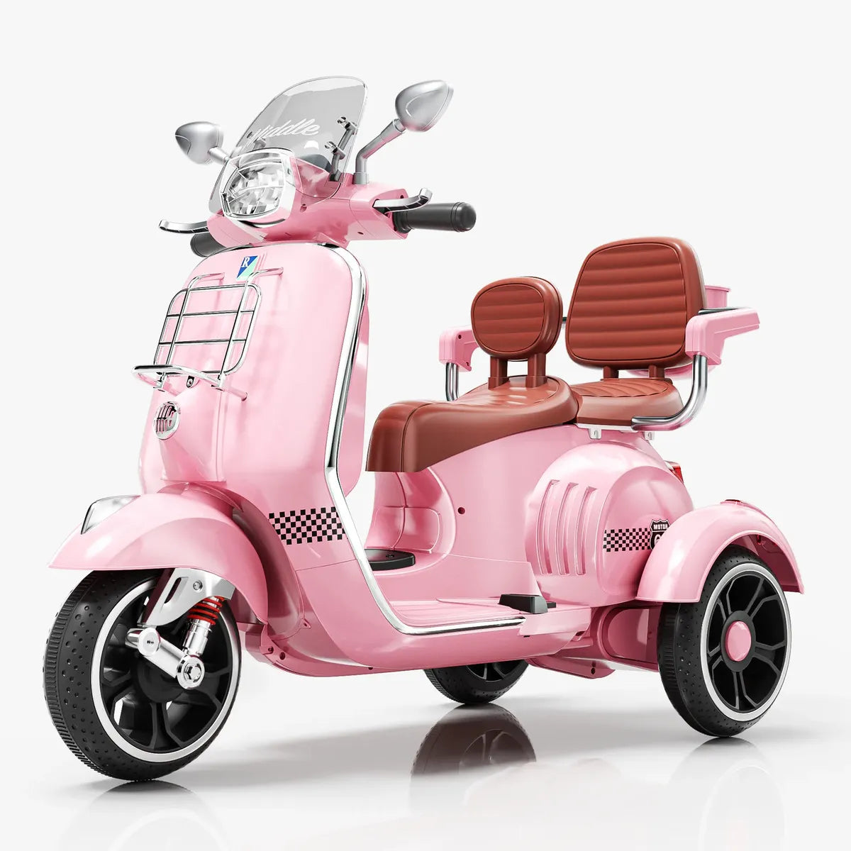 Montable Eléctrico Roadmaster Tipo Vespa Doble Silla