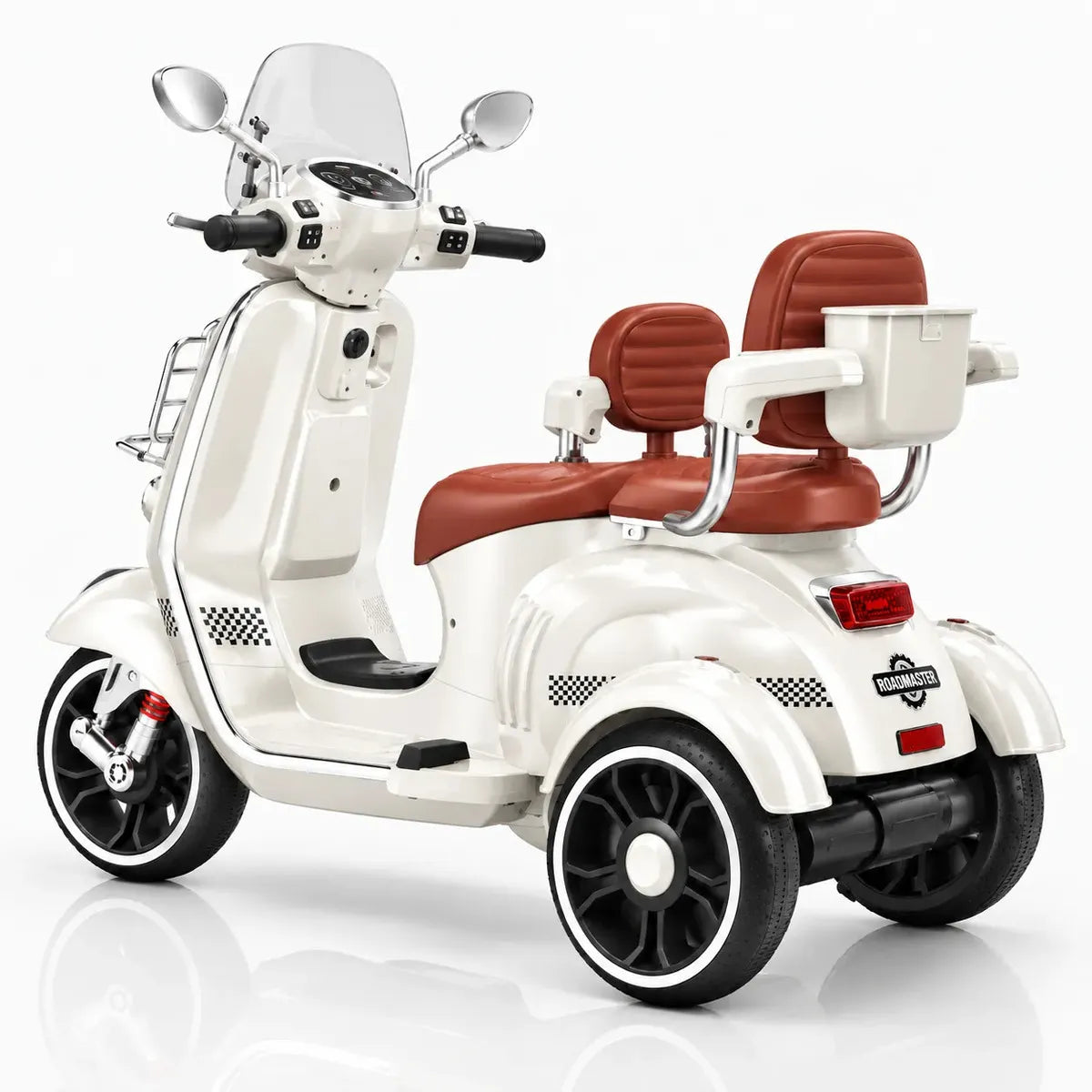 Montable Eléctrico Roadmaster Tipo Vespa Doble Silla