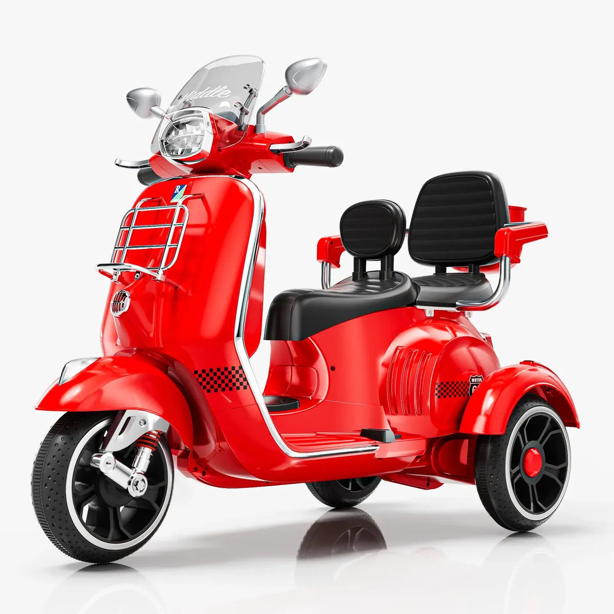 Montable Eléctrico Roadmaster Tipo Vespa Doble Silla