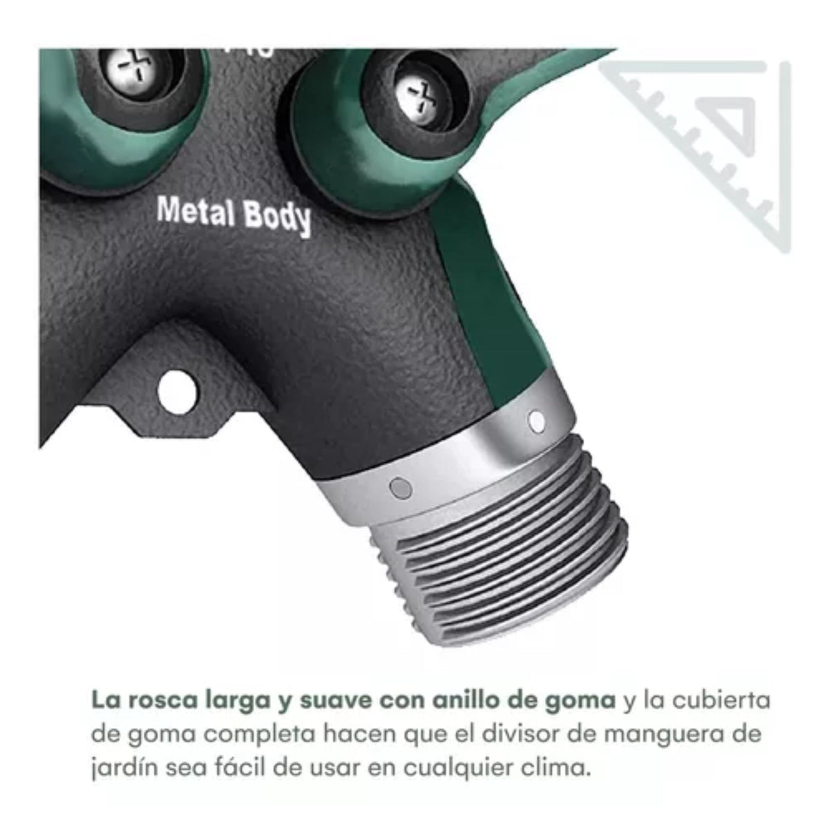 Adaptador Separador Divisor En Y Maguera Grifo Jardin 2 Vías - Herramientas - Homesale | HS - COMAVE