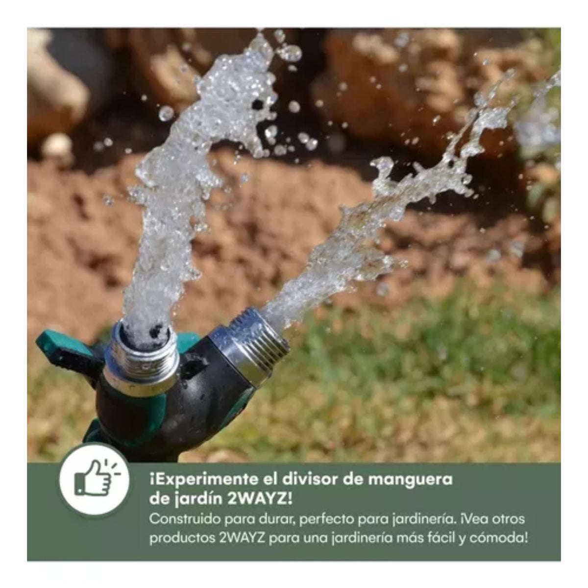 Adaptador Separador Divisor En Y Maguera Grifo Jardin 2 Vías - Herramientas - Homesale | HS - COMAVE