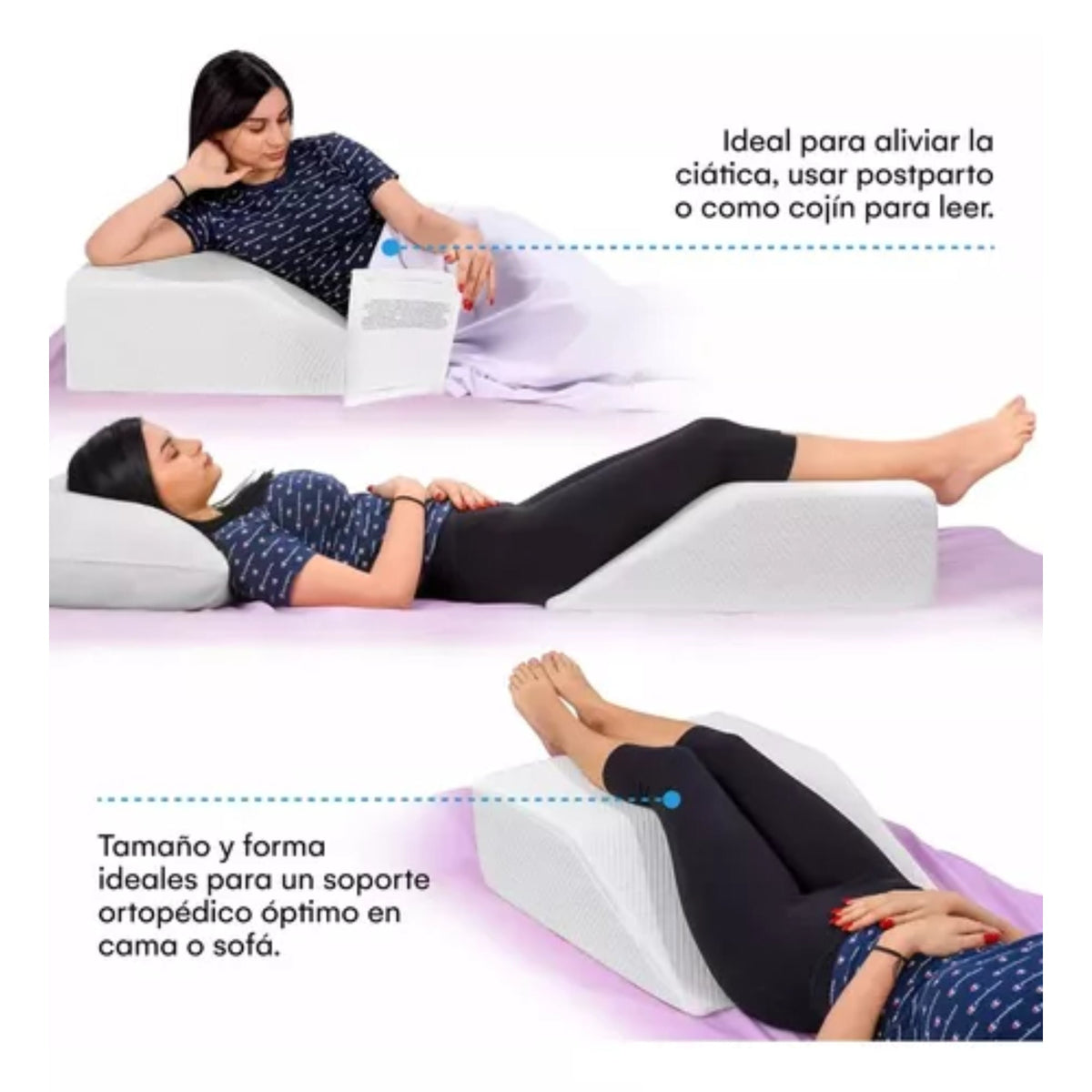 Almohada Apoyo Elevacion Piernas Ortopedica Viscoelastica - Homesale | HS - ALTRBL