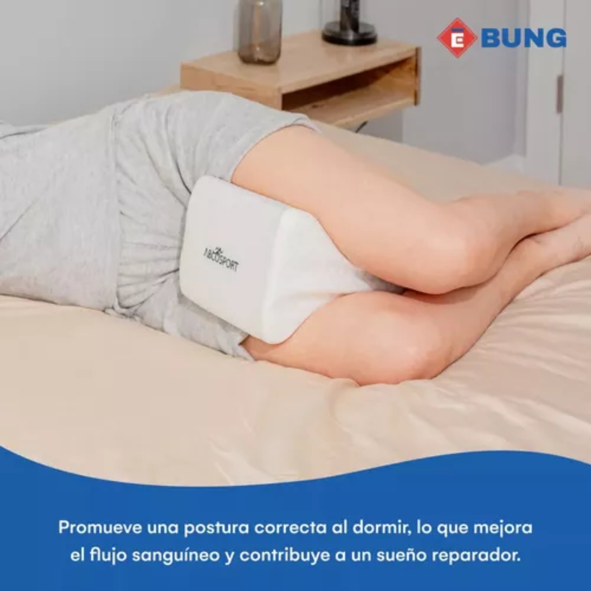 Almohada Cojin Rodilla Piernas Ergonomica Ortopedica - Homesale | HS - ALBLRDL