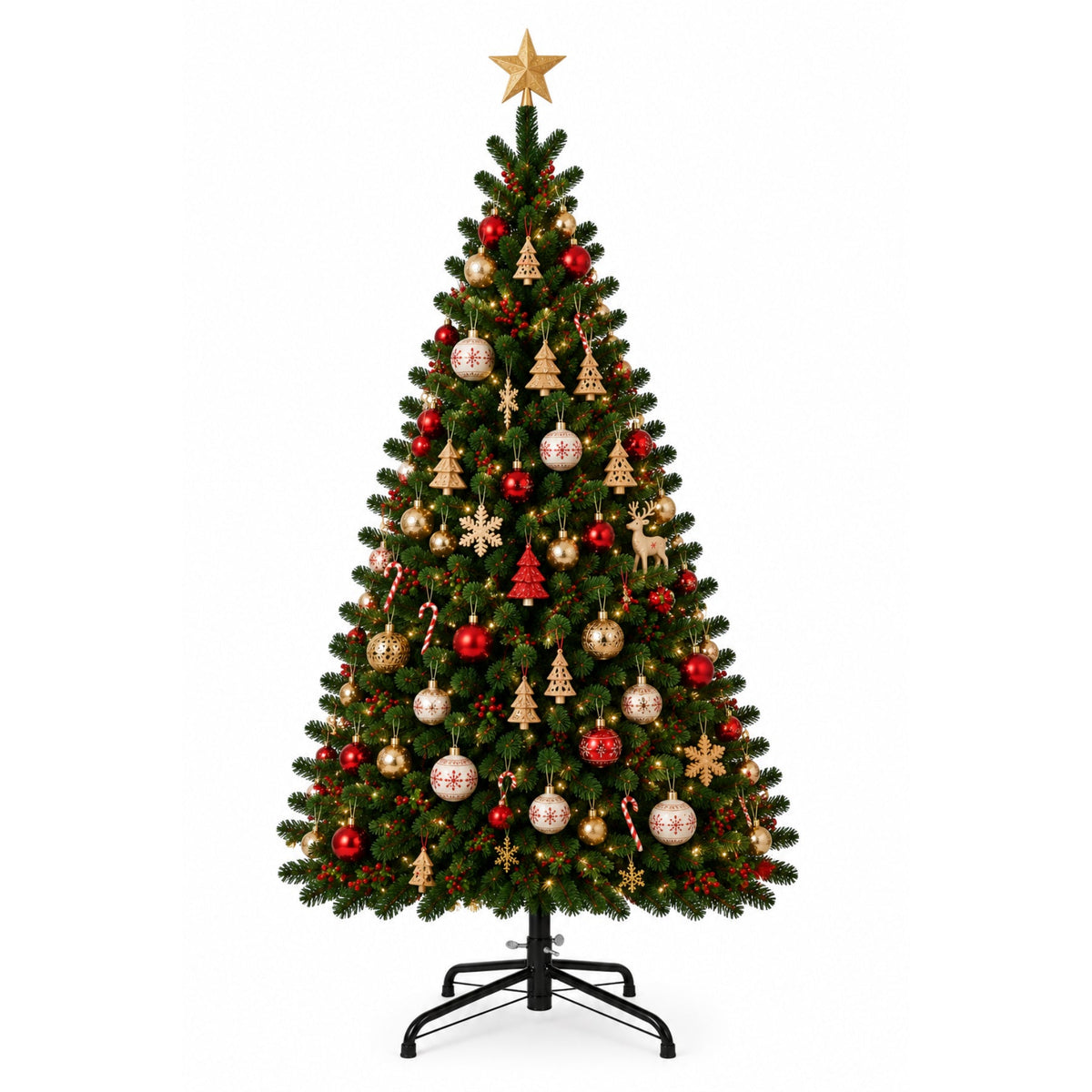 Arbol De Navidad 2.10cm Robusto 1250 Ramas Verde - Árbol de Navidad - Homesale | HS-AN210
