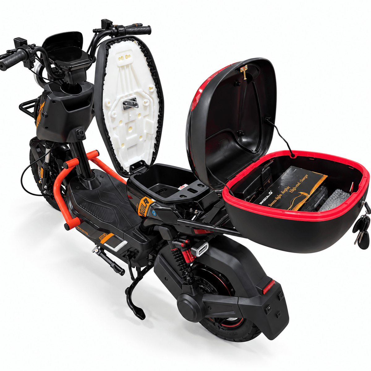 Bicicleta Electrica Roadmaster 1000 Watts Freno Disco 72 V Gris Oscuro - Bicicleta Eléctrica - Roadmaster | HS-BERPG