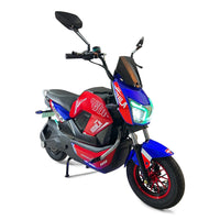 Bicicleta Eléctrica Roadmaster Águila Ninja 72V Rojo Azul - Bicicleta Eléctrica - Roadmaster | HS - MEAGURA