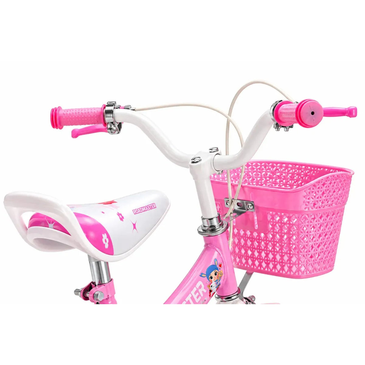 Bicicleta Infantil Roadmaster Rin 16 para Niña con Canasto y Ruedas de Apoyo - Bicicletas - Roadmaster | HS-BIR16P