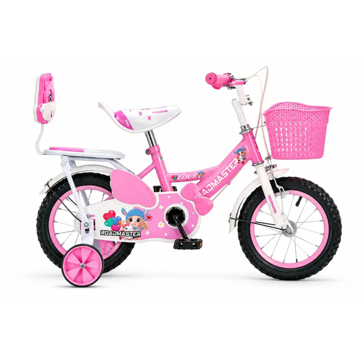 Bicicleta Infantil Roadmaster Rin 16 para Niña con Canasto y Ruedas de Apoyo - Bicicletas - Roadmaster | HS-BIR16P