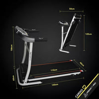 Caminadora Eléctrica Urbanfit Pro Gold 8000 110v Color Negro - Fitness - Homesale | HS - CAUFP8000G
