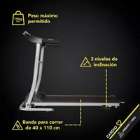 Caminadora Eléctrica Urbanfit Pro Gold 8000 110v Color Negro - Fitness - Homesale | HS - CAUFP8000G