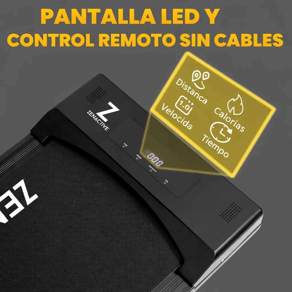 Caminadora Eléctrica Walkingpad Controlremoto Facil Guardado Negro 110v - Fitness - Homesaleco | HS-CAZNBK