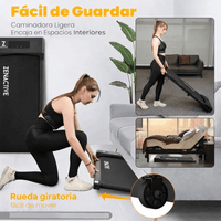 Caminadora Eléctrica Walkingpad Controlremoto Facil Guardado Negro 110v - Fitness - Homesaleco | HS-CAZNBK