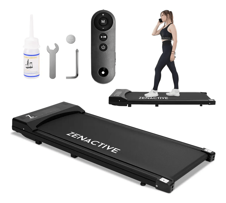 Caminadora Eléctrica Walkingpad Controlremoto Facil Guardado Negro 110v