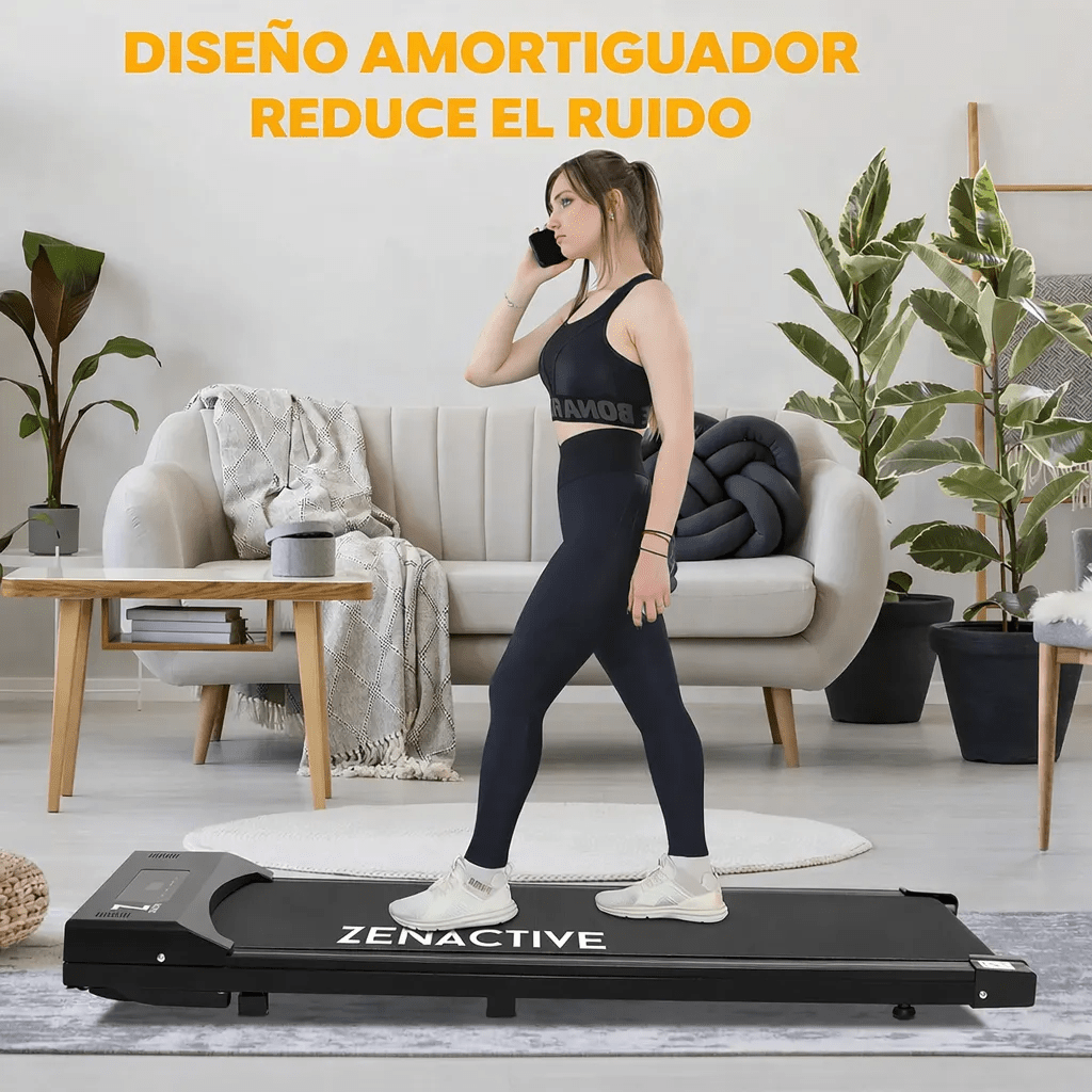 Caminadora Eléctrica Walkingpad Controlremoto Facil Guardado Negro 110v - Fitness - Homesaleco | HS-CAZNBK
