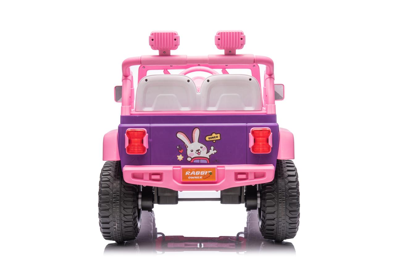 Coche Eléctrico Infantil Barbie Rosado 12V - Montable - Roadmaster | HS_VEMNEL - 617