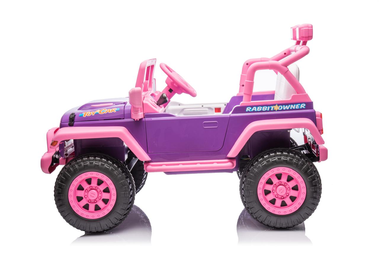 Coche Eléctrico Infantil Barbie Rosado 12V - Montable - Roadmaster | HS_VEMNEL - 617