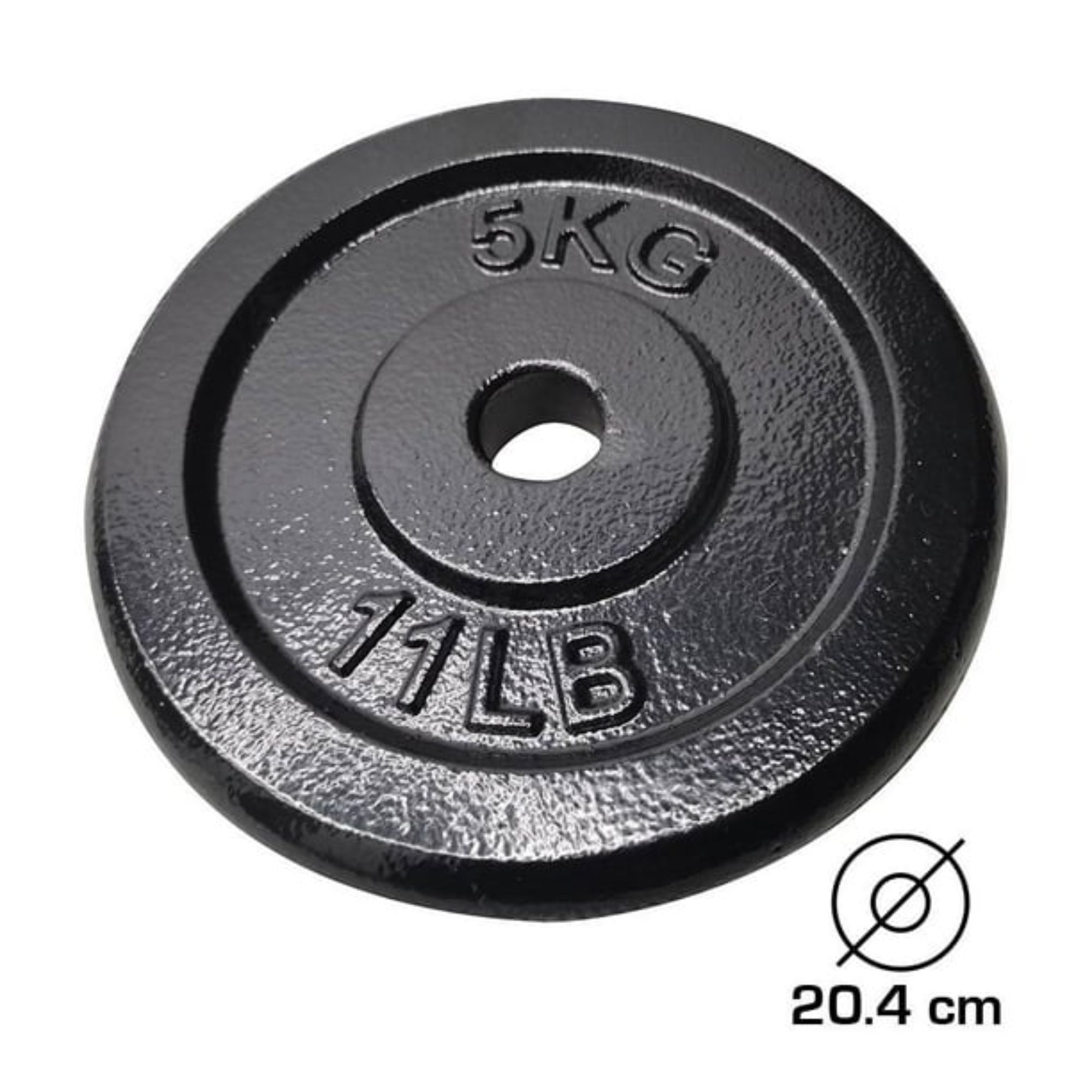 Disco de Pesas de 5 kg en Hierro Fundido - Fitness - Homesale | HS - PEDS5KG