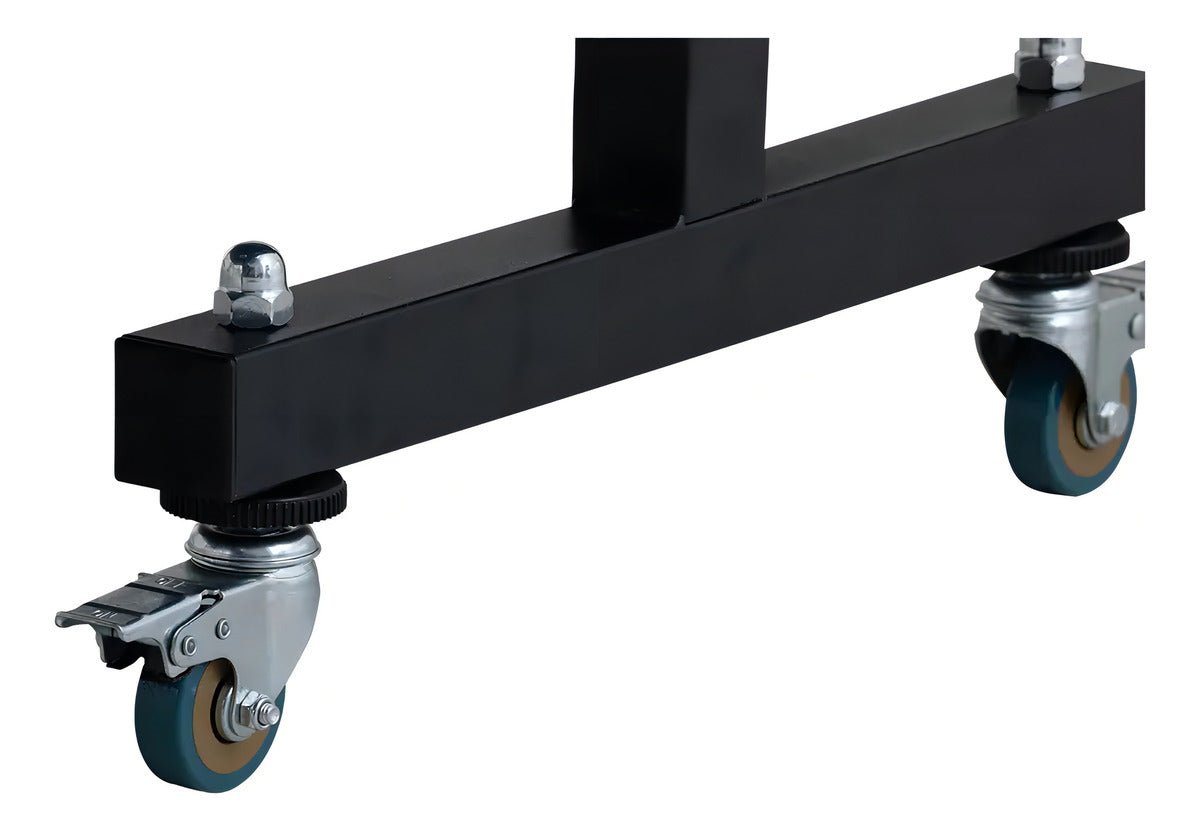 Mesa De Ping Pong Profesional Sportfitness 16mm Color Azul Claro Plegable Con Ruedas Ideal Gimnasio Hogar Competencia Entrenamiento Fácil Transporte Estable Resistente - mesa ping pong - home sale | HS-PPMPAZ