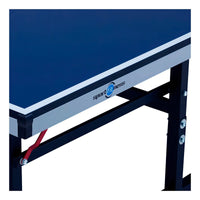 Mesa De Ping Pong Profesional Sportfitness 16mm Color Azul Claro Plegable Con Ruedas Ideal Gimnasio Hogar Competencia Entrenamiento Fácil Transporte Estable Resistente - mesa ping pong - home sale | HS-PPMPAZ