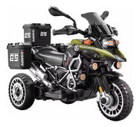 Moto Eléctrica Infantil Adventure 6V – Triciclo Montable con Baúl, Luces LED y Bluetooth (2 a 5 años) - Montable - Roadmaster | HS-VEMGS6VGN