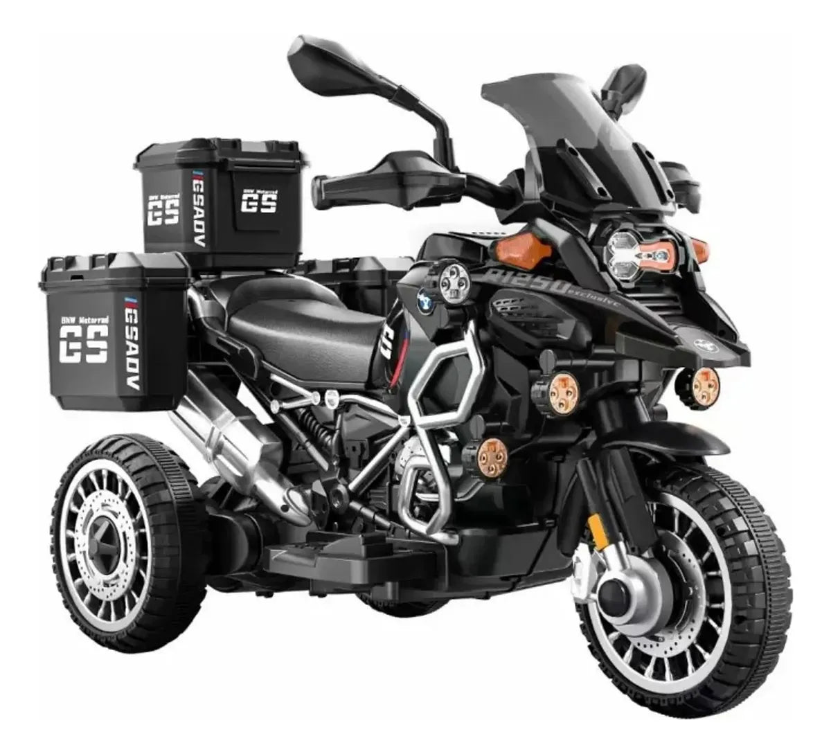 Moto Eléctrica Infantil Adventure 6V – Triciclo Montable con Baúl, Luces LED y Bluetooth (2 a 5 años) - Montable - Roadmaster | 