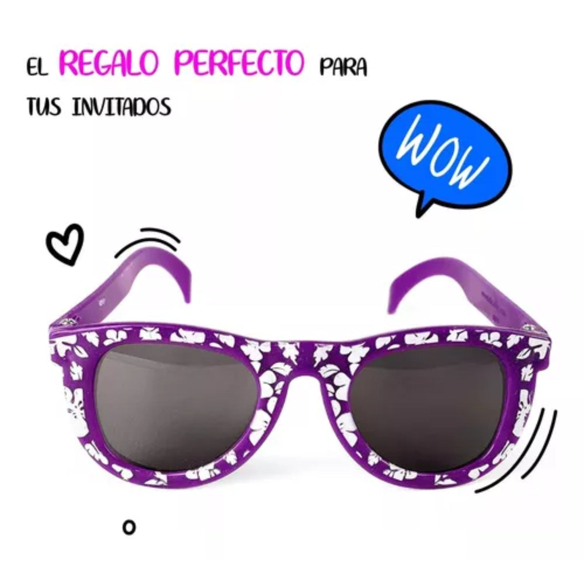 Paquete 25 Gafas De Sol Niños Fiesta Recuerdo Piñata Obsequio Fiestas - Homesale | HS - GAMC25