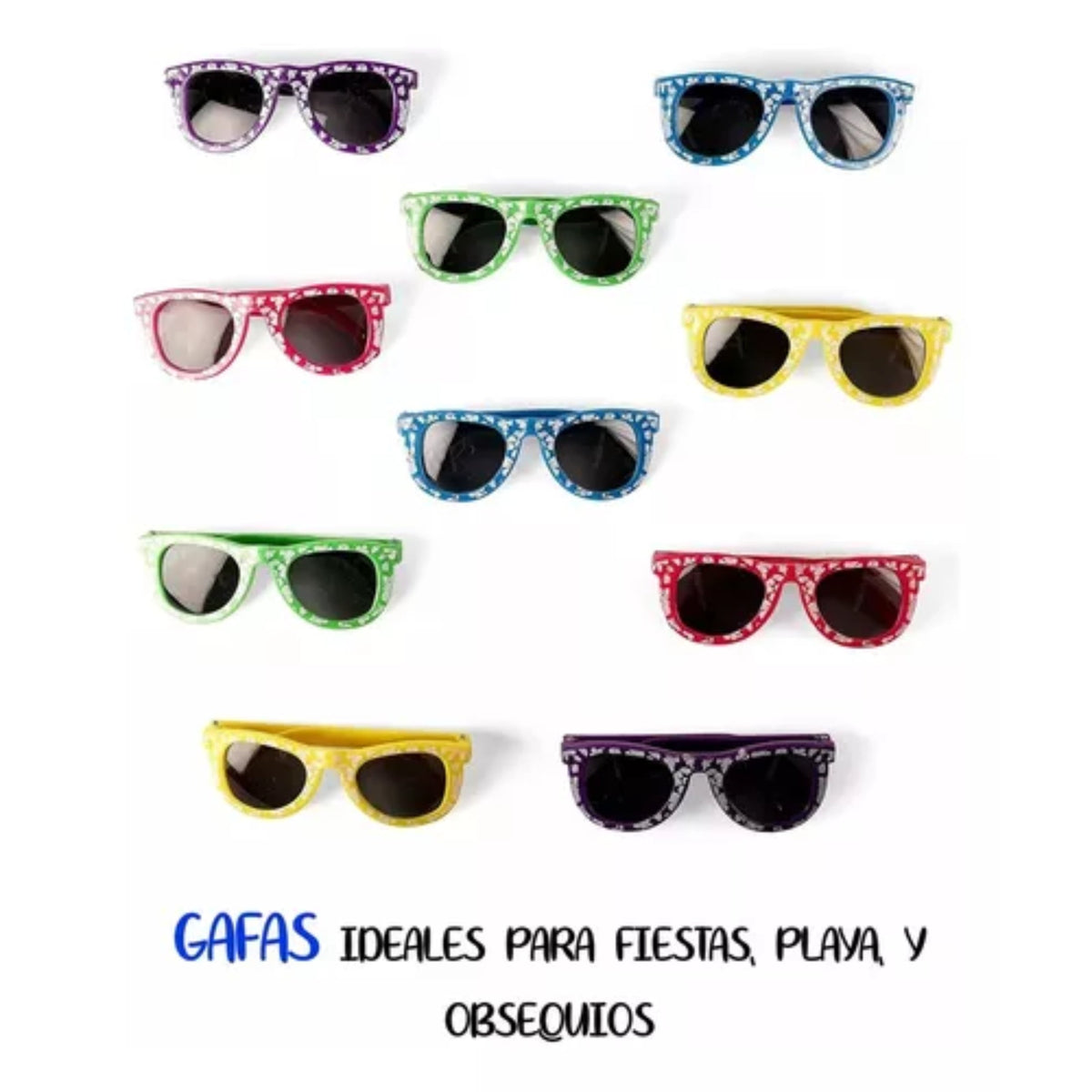 Paquete 25 Gafas De Sol Niños Fiesta Recuerdo Piñata Obsequio Fiestas - Homesale | HS - GAMC25