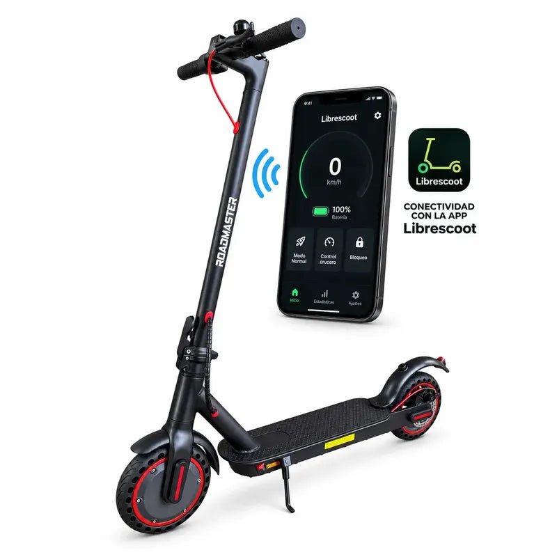 Patineta Scooter Electrica Marca: Roadmaster Modelo: M3 PRO 500Watts Velocidad 32 km/H 25km de Autonomía Capacidad de Carga 120 kg Patinete Eléctrico con Control de Crucero Neumático de 8,5", Scooter - Patinetas Eléctricas - Roadmaster | HS-SCRM250W