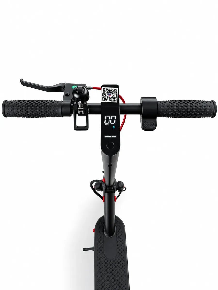 Patineta Scooter Electrica Marca: Roadmaster Modelo: M4 PRO 500 Watts Llantas de 10" Vel 30 km/H Autonomia 22 km Suspension Delantera Freno de Disco Trasero Bluetooth para Conectarse Con APP y Luces - Patinetas Eléctricas - Roadmaster | HS-SCRM350W