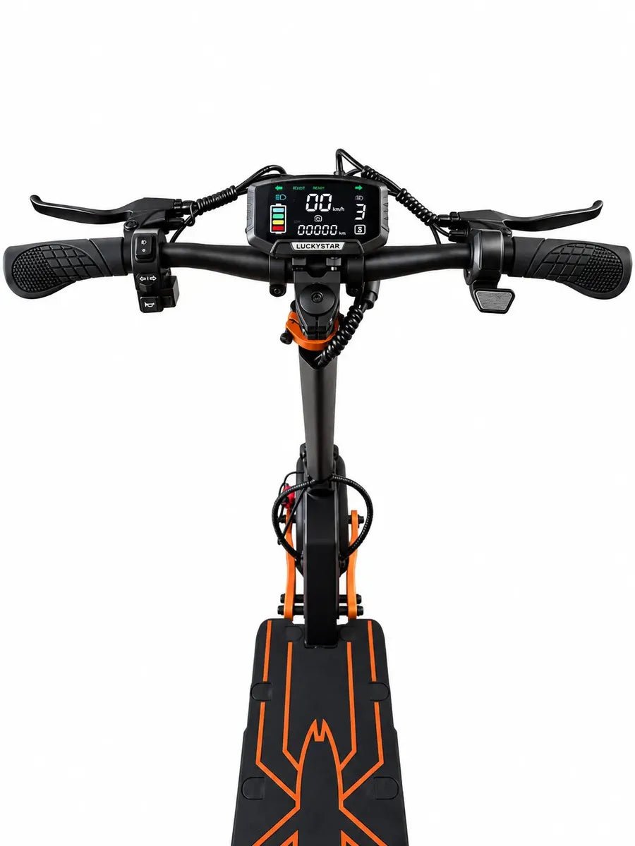 Patineta Scooter Electrica Marca: Roadmaster Modelo: Spider 750Watts Con Doble Suspension y F. Disco - Patinetas Eléctricas - Roadmaster | HS-SCRMSP