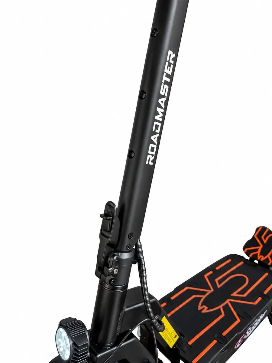 Patineta Scooter Electrica Marca: Roadmaster Modelo: Spider 750Watts Con Doble Suspension y F. Disco - Patinetas Eléctricas - Roadmaster | HS-SCRMSP