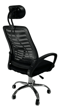 Silla de oficina Gerencial Ejecutiva Ergonomica en Malla Regulable - moviliario - Homesale | HS - SIOFNY01BK
