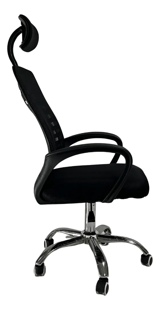 Silla de oficina Gerencial Ejecutiva Ergonomica en Malla Regulable - moviliario - Homesale | HS - SIOFNY01BK