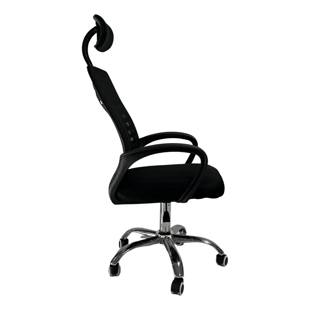 Silla de oficina Gerencial Ejecutiva Ergonomica en Malla Regulable - moviliario - Homesale | HS-SIOFNY01BK