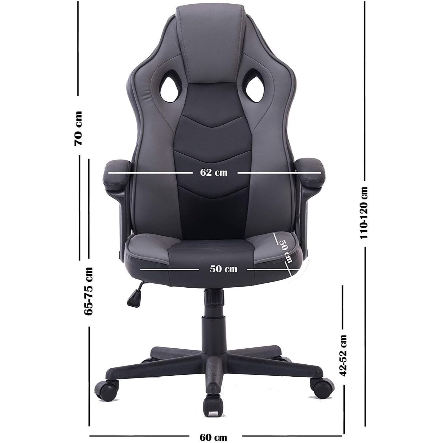 Silla Gamer Ergonomica Reclinable MultiColor cuero sintético - moviliario - Homesale | HS-SIOFGMCUBG