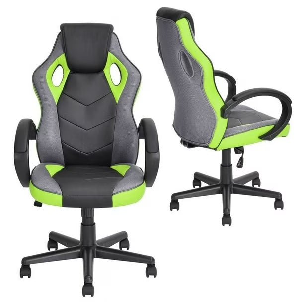 Silla Gamer Ergonomica Reclinable MultiColor cuero sintético - moviliario - Homesale | HS - SIOFGMCUBN