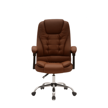Silla Para Oficina sillón Gerencial Ecocuero Reclinable Altura Regulable - moviliario - Homesale | HS - SIOFCUECBW