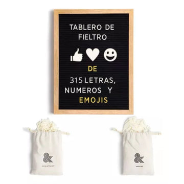 Tablero Pizarra Cartelera Decorativo Mensajes Color Negro - Homesale | HS - TADEMSNG