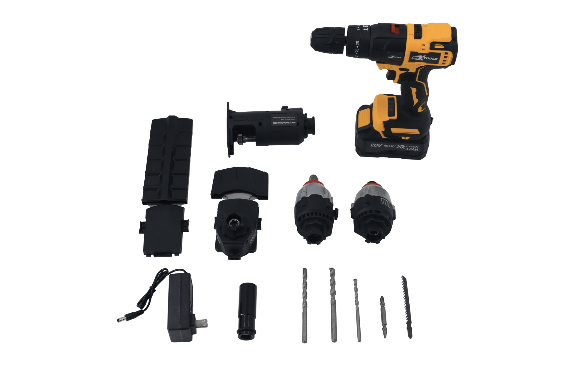 Taladro Inhalambrico Maxtools Multifuncion 5 en 1 + Estuche Rigido - Herramientas - MAX TOOLS | MT - TOTA6 - 1BY