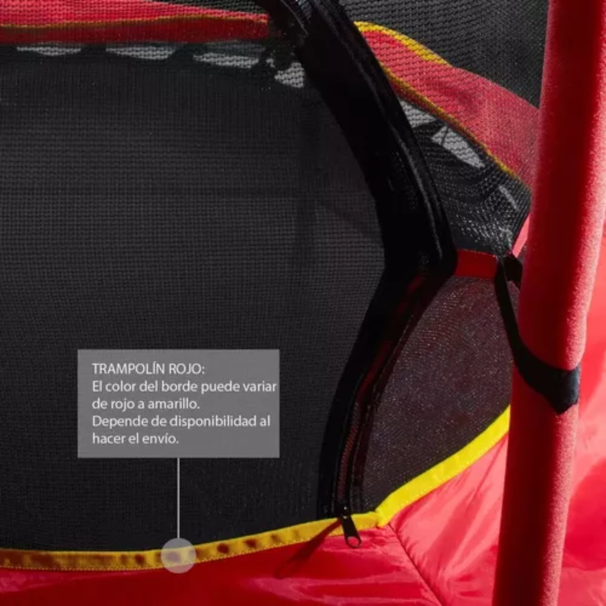 Trampolin Brincolin Saltarin Niños Rojo 140 Cmancho 50kg Max - Fitness - Homesale | HS - TRRJ