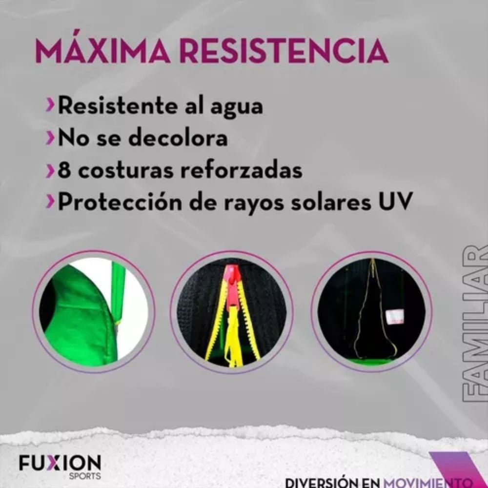 Trampolín Saltarin Para Niños, 10 Pies 3.04m Diámetro Seguro - Fitness - Homesale | HS - TRVD3.04