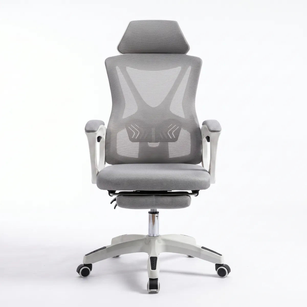 Silla de Oficina Ergonómica Gerencial con Apoyacabezas y Apoya Pies Reclinable