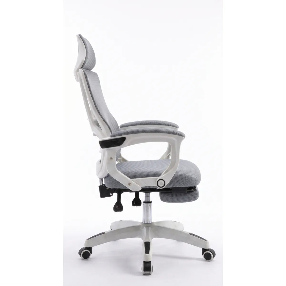 Silla de Oficina Ergonómica Gerencial con Apoyacabezas y Apoya Pies Reclinable